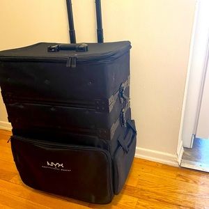 3 Tier Stackable Makeup Train Case